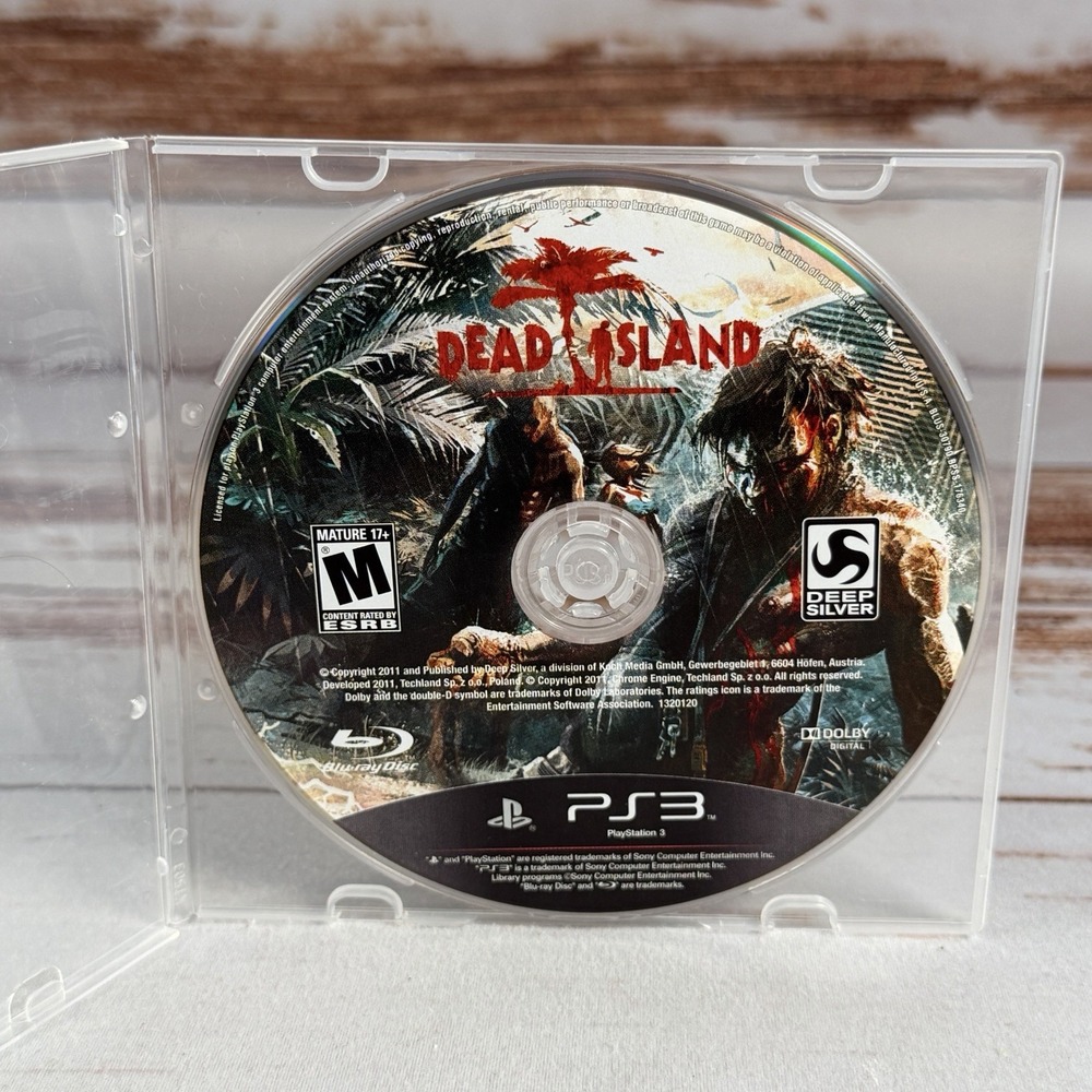 Dead Island PS3 Authentic Disc Only NTSC US Used